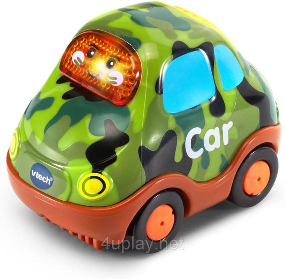 Набір розумних машинок VTech Go! Go! Smart Wheels Camo Car & Race Car Оригінал | Зображення 2