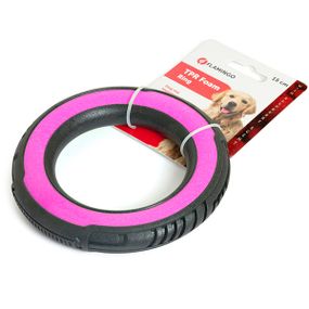 Іграшка для собак Flamingo Foam Livia Ring, 15 см, червоний