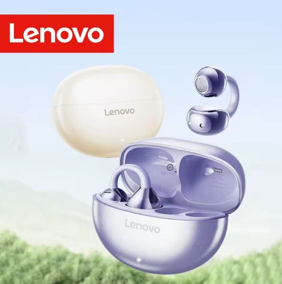 Навушники-кафи Lenovo TA410 пурпурові+прикраси — Чистий Звук, Потужний Bluetooth 5.4, Дуже Зручні | Зображення 7
