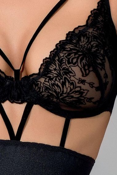 HAYA CHEMISE black L/XL - Passion | Зображення 2
