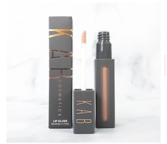 Нюдовий блиск для губ KAB COSMETICS Super + Spice Gloss full size