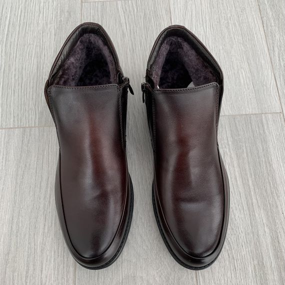 Коричневі черевики шкіряні 41 43 45 розмір. | Зображення 7