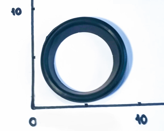 Прокладка резиновая на Тэн фланцевый D82 мм (конус) для бойлера Феролли (Ferroli) | Зображення 2