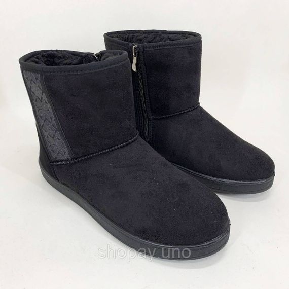 Женские бурки на липучках 38р 24, 5см, Повседневные женские дутики зимние галоши на меху IM-58 | Зображення 2