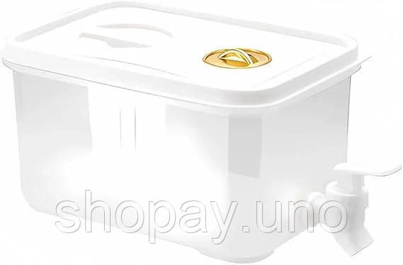 Диспенсер для напитков 8 л с краном 19.5×21.5×26.5 см | Зображення 1
