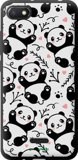 Чохол на Xiaomi Redmi 6A Панди "4318b-1531-2448"