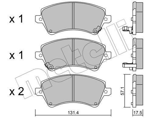 Колодки тормозные передние Toyota Corolla 01-14 22-0446-0 | Зображення 6