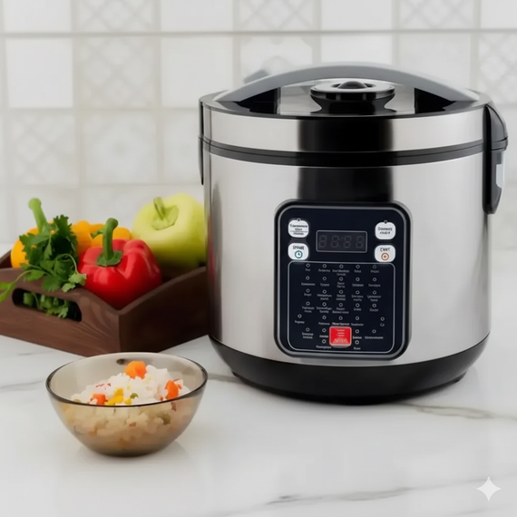 Мультиварка Crownberg CB-5528 5 л, 1000 Вт, 30 програм, з пароваркою | Зображення 1
