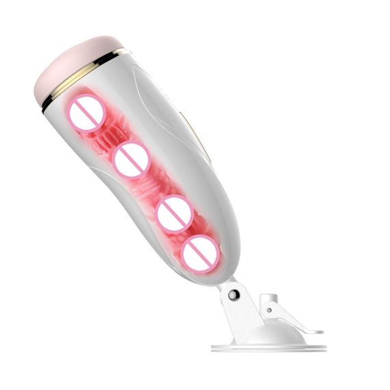 Мастурбатор Vibrating Masturbation Cup USB 7 + Interactive Function / Talk Mode Sex Aura | Зображення 6