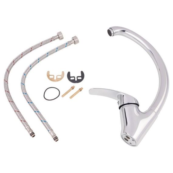 Змішувач для кухні Lidz Mars 007 (k40) LDMAR007CRM34856 Chrome | Зображення 5