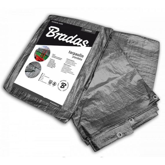 Тент высокой прочности Bradas GRAY 200 г/м² 10x10 м PLG20010/10