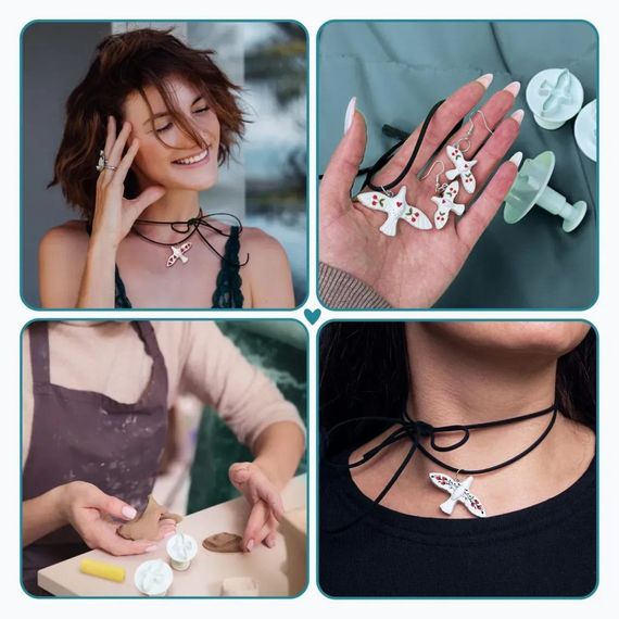 Великий набір для створення прикрас "Птахи" GL-008 з пластичної глини | Зображення 7