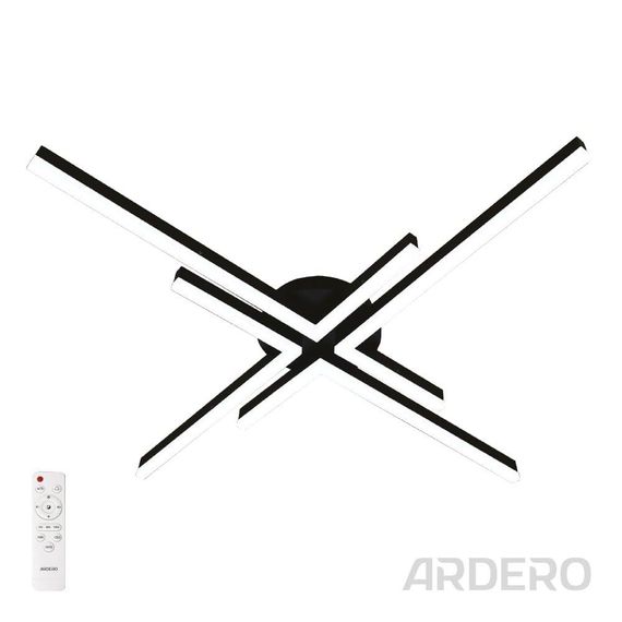 Світлодіодний накладний світильник Ardero AL6106-1ARD PHOENIX 50Вт чорний | Зображення 2