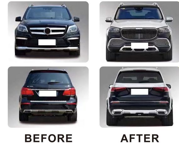 Комплект рестайлінгу з X166 в GLS X167 Maybach (Type-A) для Mercedes GL/GLS сlass X166 2012-2019 рр | Зображення 1