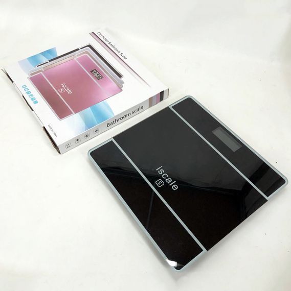 Ваги для зважування людей iScale 2017D 180кг Ваги електронні для підлоги | Побутова OR-292 підлогова вага