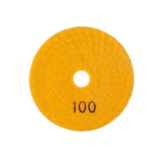 Коло алмазне шліфувальне гнучкий на липучці 100 мм P100. INTERTOOL BT-0907