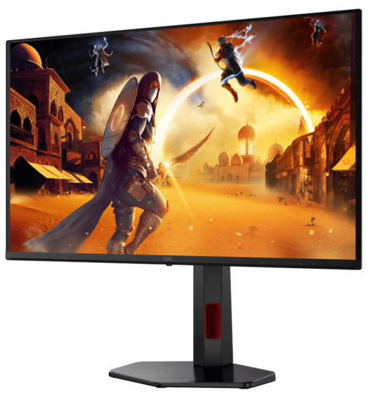 Монiтор 26.5" AOC Q27G4ZDR Black/Red | Зображення 3