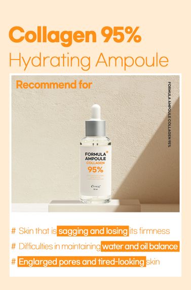 Сыворотка для лица восстанавливающая с коллагеном Esthetic House Formula+ Ampoule Collagen 95% (80 ml) | Зображення 4