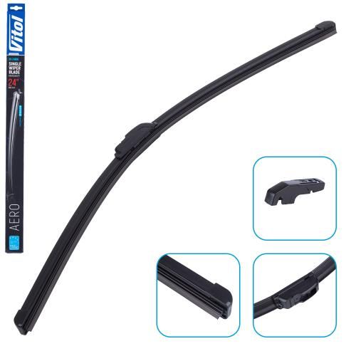 Щітка склоочищувача безкаркасна VITOL AERO 24" (600 мм)