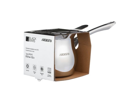 Турка Ardesto BLACK MARS, 0.5 л, нержавеющая сталь (AR0814S) | Зображення 2