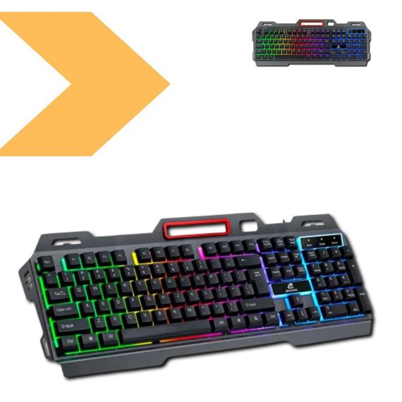 Клавіатура ігрова з RGB-підсвічуванням XPRO JK-918 (39137-01_308) | Зображення 1