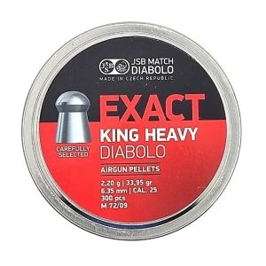 JSB King Heavy, 6,35 мм, 2,2 г, 300 шт