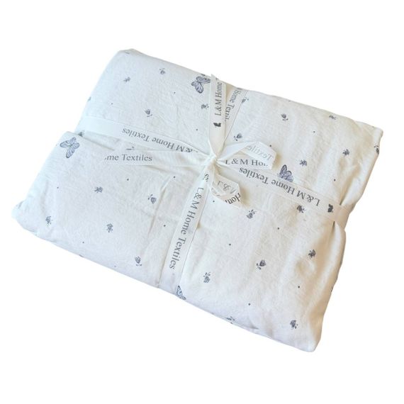 Постільна білизна євро з мокрої бавовни L&M Home Textiles Print 1 21478 200х230 см | Зображення 1