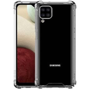 TPU чохол Getman Ease logo посилені кути для Samsung A12 5G прозорий