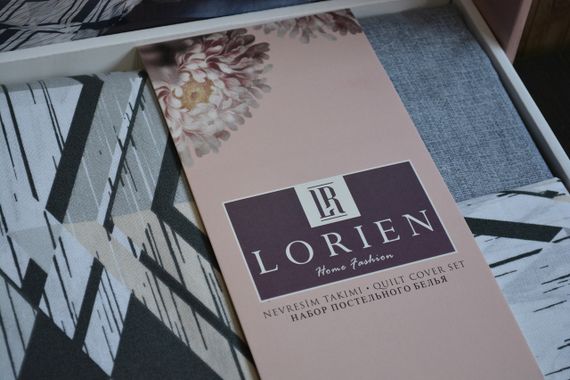 Постільна білизна Lorien Ranforce 200 х 220 см. Linee | Зображення 3