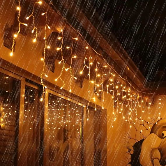 Світлодіодна гірлянда 30 м, 600 LED, від USB, Тепле світло, XPRO (23457644103_433) | Зображення 4