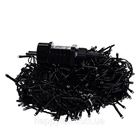 Гірлянда Різдвяна фея вулична 50 (м) 500 LED чорний провід Синій CF500L50MBBL