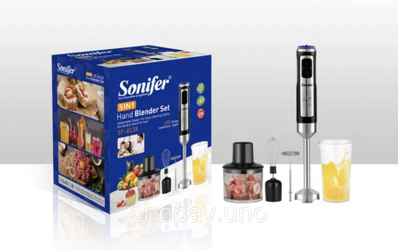 Набор ручного блендера 5 в 1 Sonifer SF-8138 ∙ Блендер 5в1 SF-8138 | Зображення 3