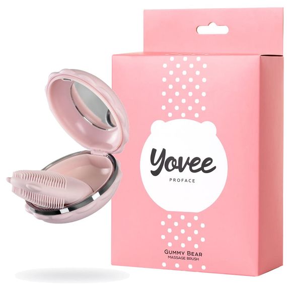 Массажер для лица Yovee Gummy Bear Розовый | Зображення 6