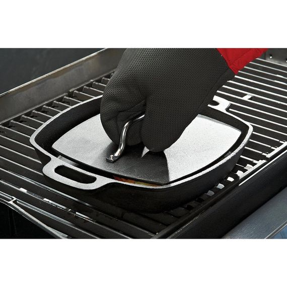 Чавунна сковорода-гриль 24 см. Broil King 91658 Код: 003350 | Зображення 6