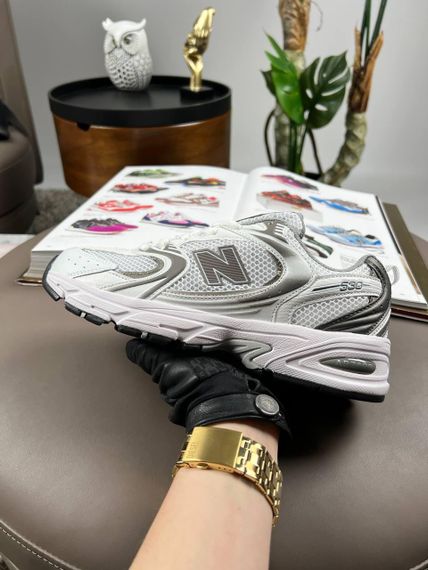 Чоловічі кросівки  New 530 Premium White Grey  весна / лето / осень A3660 43 27.5 см | Зображення 8