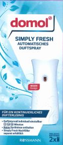 DOMOL Simply Fresh Автоматичний освіжувач повітря, Simply Fresh  1 шт