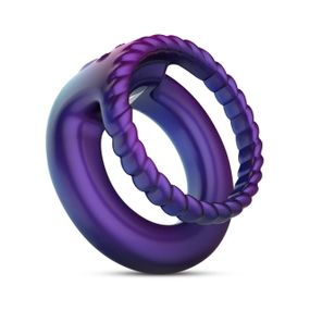 Ерекційне віброкільце Hueman - Jupiter Vibrating Cock and Ball Ring Sex Aura