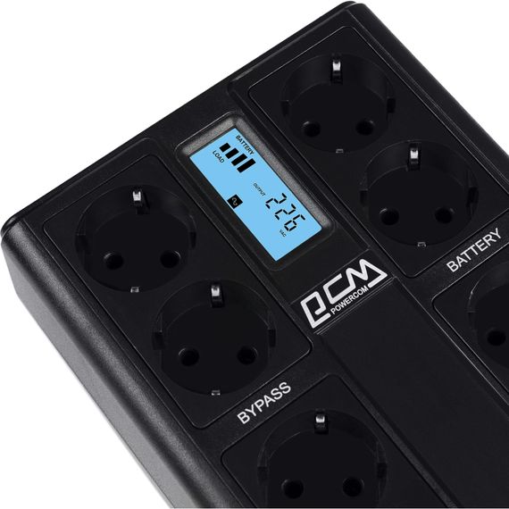 Пристрій безперебійного живлення Powercom CUB-1000N | Зображення 2