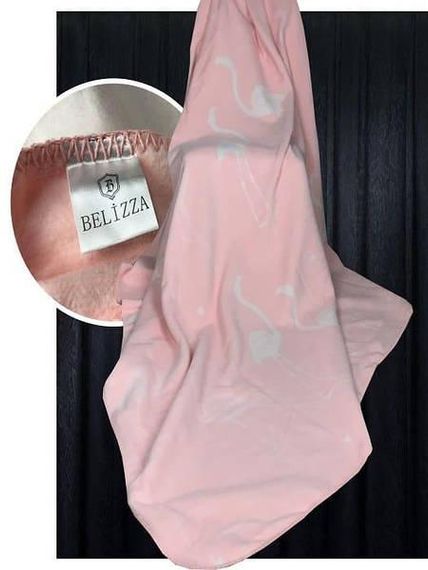 Плед Belizza Pelikan pembe 200х220см