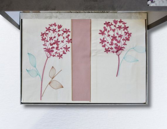 Постельное белье Maribor Elegance Poplin 200 х 220 см Camelia Ekru | Зображення 3