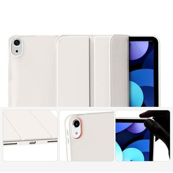 Чохол до планшета BeCover Tri Fold Soft TPU Silicone Apple iPad Air 11" M2 2024 Beige (711735) | Зображення 2