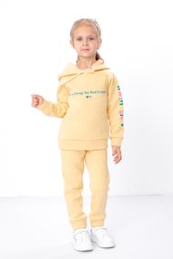 Костюм для дівчинки Носи своє 128 Світло-жовтий (p-15309-175114)