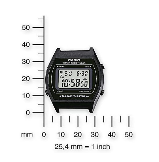 Черные мужские часы наручные стальные оригинальные Япония Casio Collection B640WB-1AEF | Зображення 1