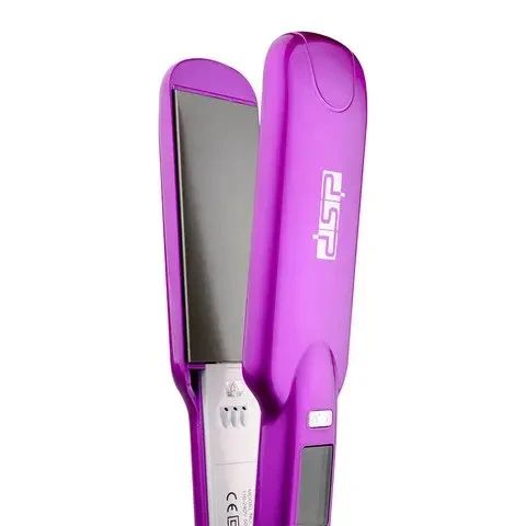Утюжок выпрямитель щипцы для волос профессиональный с керамическим покрытием 35W DSP Розовый | Зображення 1