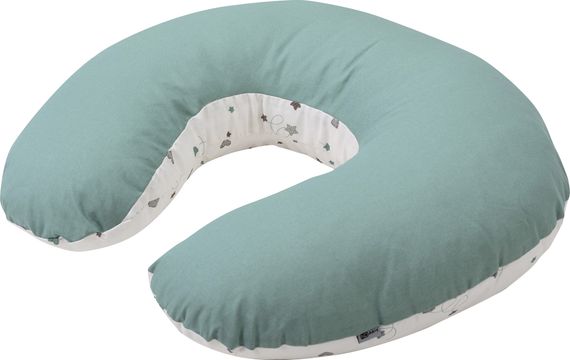 Подушка Bubaba by FreeON GREEN STARS 70х60 см, white - green | Зображення 1