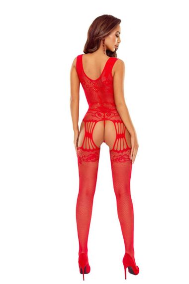 Бодістокінг Passion BS120 red Sex Aura | Зображення 1