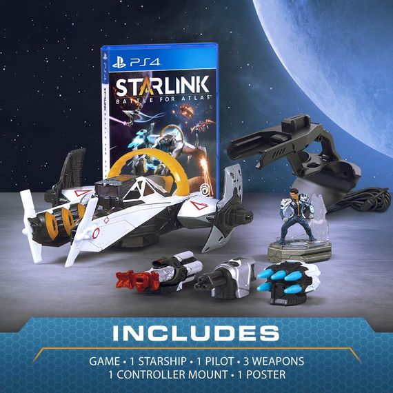 Подарочный набор Starlink Battle For Atlas, игра для PlayStation 4 PS4, стартовый набор с оружием и пилотом | Зображення 2