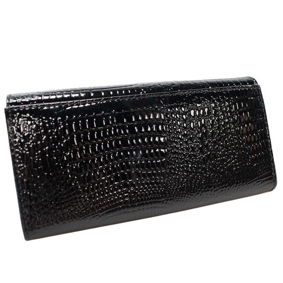 Гаманець жіночий шкіряний Semi Line RFID Black (P8228-0) | Зображення 2