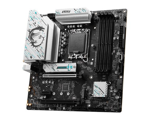 Материнcька плата MSI B760M GAMING PLUS WIFI s1700 B760 4xDDR5 HDMI DP WiFi BT mATX 911-7D99-051 | Зображення 2