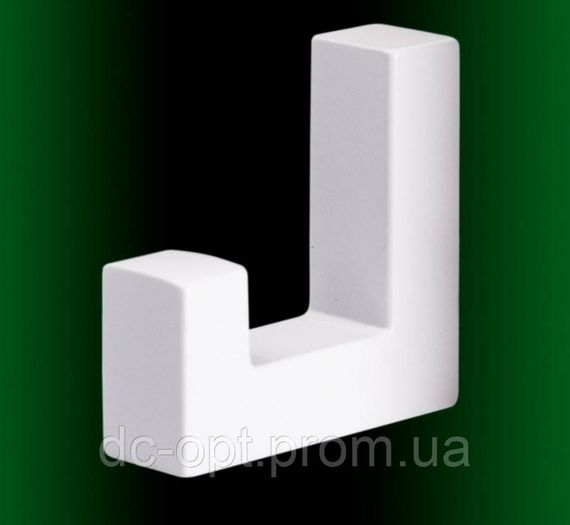 Крючок WL 01 WT Белый ДС СтандартЛайн